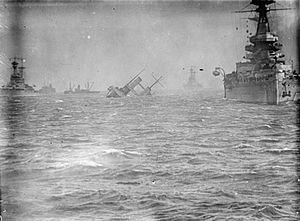 HMS Campania (1914) sinking