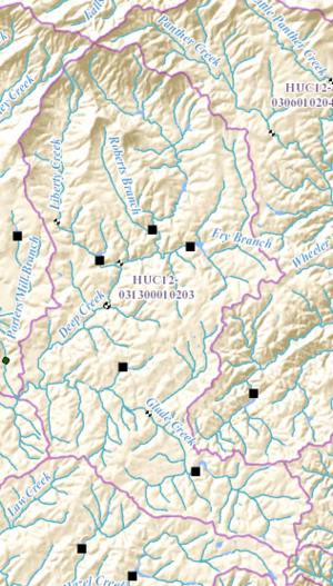 HUC 031300010203 - Deep Creek
