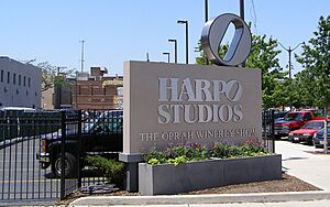 Harpo Studio sign