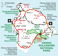 Hawaii national parks map