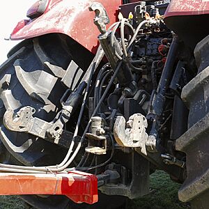Heckhubwerk mit Fanghaken Cat3, Case IH Puma 225 CVX