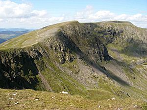 High Crag from Dollywaggon Pike