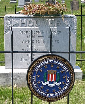 J. Edgar Hoover grave