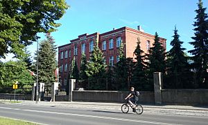 Jarosław Dąbrowski 1st Lyceum in Tomaszów Mazowiecki. For years, the school has been listed among the best Polish high schools