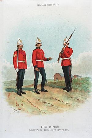 King's Regiment (Liverpool), 1891