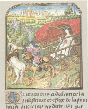 Kobelwagen, Jean Le Tavernier, nach 1455