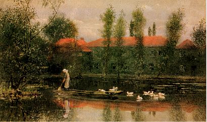 L L Pocock Pond at Merton Abbey