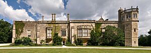 Lacock Abbey view from south