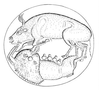 Late bronze age seal