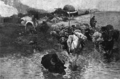 Looting of an Armenian village by the Kurds