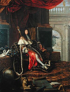 Louis XIV (by Henri Testelin)