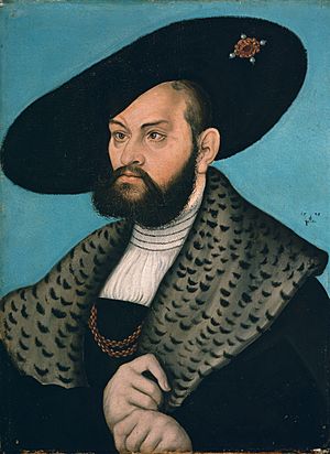Lucas Cranach d.Ä. - Bildnis des Markgrafen Albrecht von Brandenburg-Ansbach (Herzog Anton Ulrich-Museum).jpg