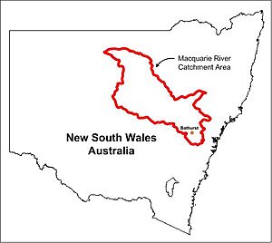 MacquarieRvr NSW Map