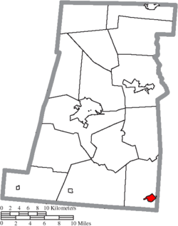 Location of Mount Sterling in Madison County