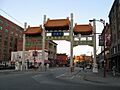 Millennium Gate, Vancouver's Chinatown National Historic Site of Canada, WLM2012