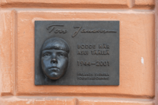 Minnesmärke till Tove Jansson - Memorial plaque to Tove Jansson 01