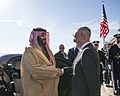 Mohammad bin Salman with James Mattis in Washington - 2018 (40062275145)