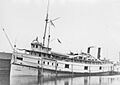 Muskegon in port