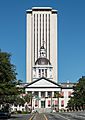 Old and New Florida State Capitol, Tallahassee, East view 20160711 1
