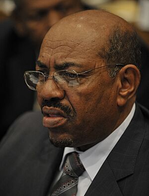 Omar al-Bashir, 12th AU Summit, 090202-N-0506A-137 (cropped).jpg
