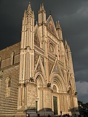 Orvieto Cathedral (Duomo) 13th century.JPG