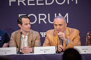 Oslo Freedom Forum 2018 Press Conference (103112)