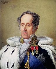 Portrait of Francois Rene Vicomte de Chateaubriand, 1828