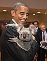 President Obama holding a koala 3