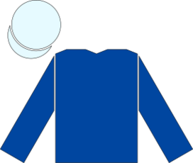 Racing silks of Daniel Wildenstein