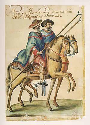 Regimiento de Lanceros de Media Luna de San Miguel el Grande (México, siglo XVIII)