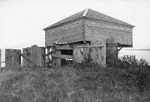 Remains of Fort Bellingham, April 29, 1894 (WAITE 22)