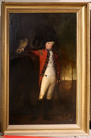 Robert home, ritratto di william medows, governatore del forte di san giorgio nel 1790-92
