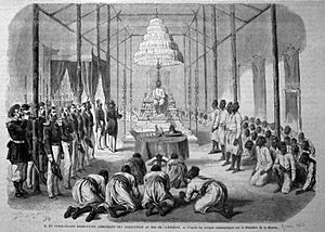 Roi du Cambodge 1864 allocution Desmoulins 05299