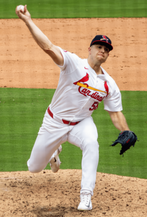 Ryan Helsley of the Cardinals. 2024