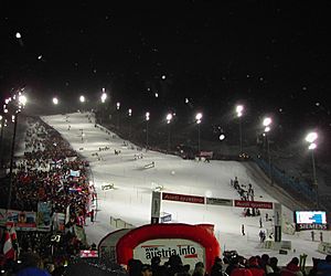 Schladming planai nightrace 2005