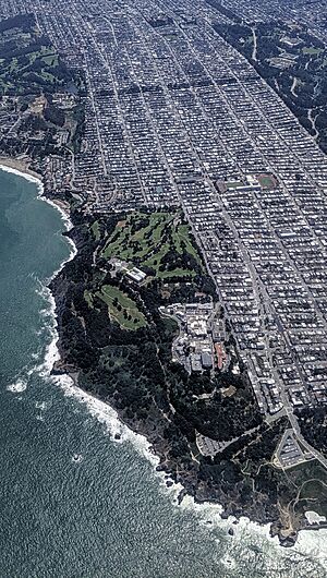 Sea Cliff and Richmond districts and Lands End, San Francisco