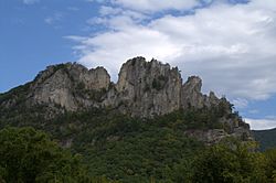 Seneca Rocks West Virginia USA