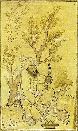 Sheikh bahaey (right) and Mirfendereski