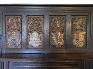 SimonsbathHouseHeraldicChimneypiece