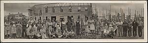 St Peter's College 1938, construction crew