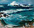 Stormy Weather, Iona by Samuel John Peploe - Samuel John Peploe - ABDAG003040