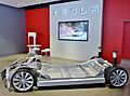 Tesla chassis, Sydney - Martin Place, 2017 (01)