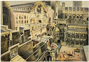 The Chamber, The House of Commons (Art.IWM ART LD 1581)