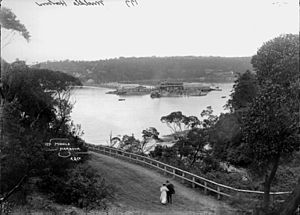 The Spit, Middle Harbour (pre 1900)