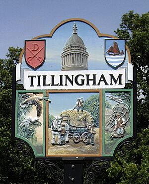 The Village Sign in Tillingham. - geograph.org.uk - 1417486