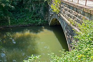 Town Creek under Town Creek Aqueduct