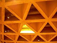 Triangle-ceiling