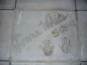 Vanna handprints