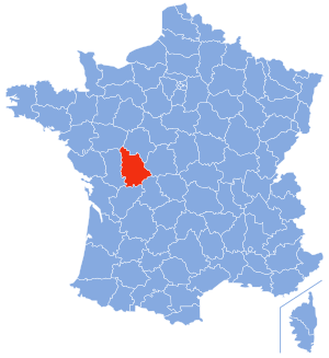 Location of  Vienne in France