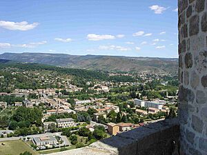 Vue depuis les remparts